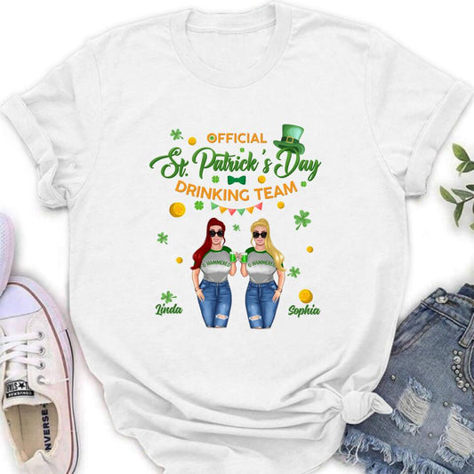 Personalized Drunker Half Shirt - Gift Idea For St. Patrick's Day - She Is My Drunker Half