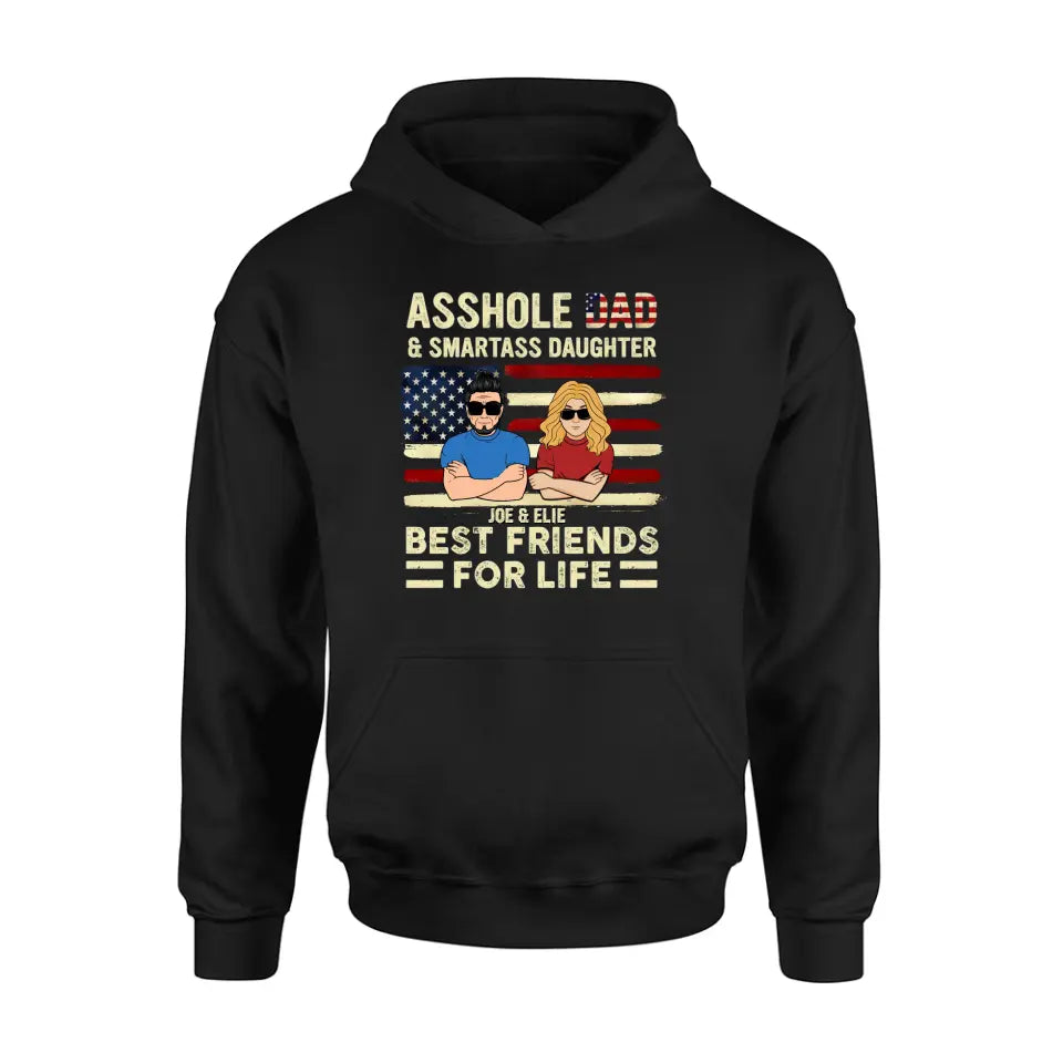 Personalized Father And Daughter/Son T-shirt/Long Sleeve/Sweatshirt/Hoodie - Gift For Father's Day