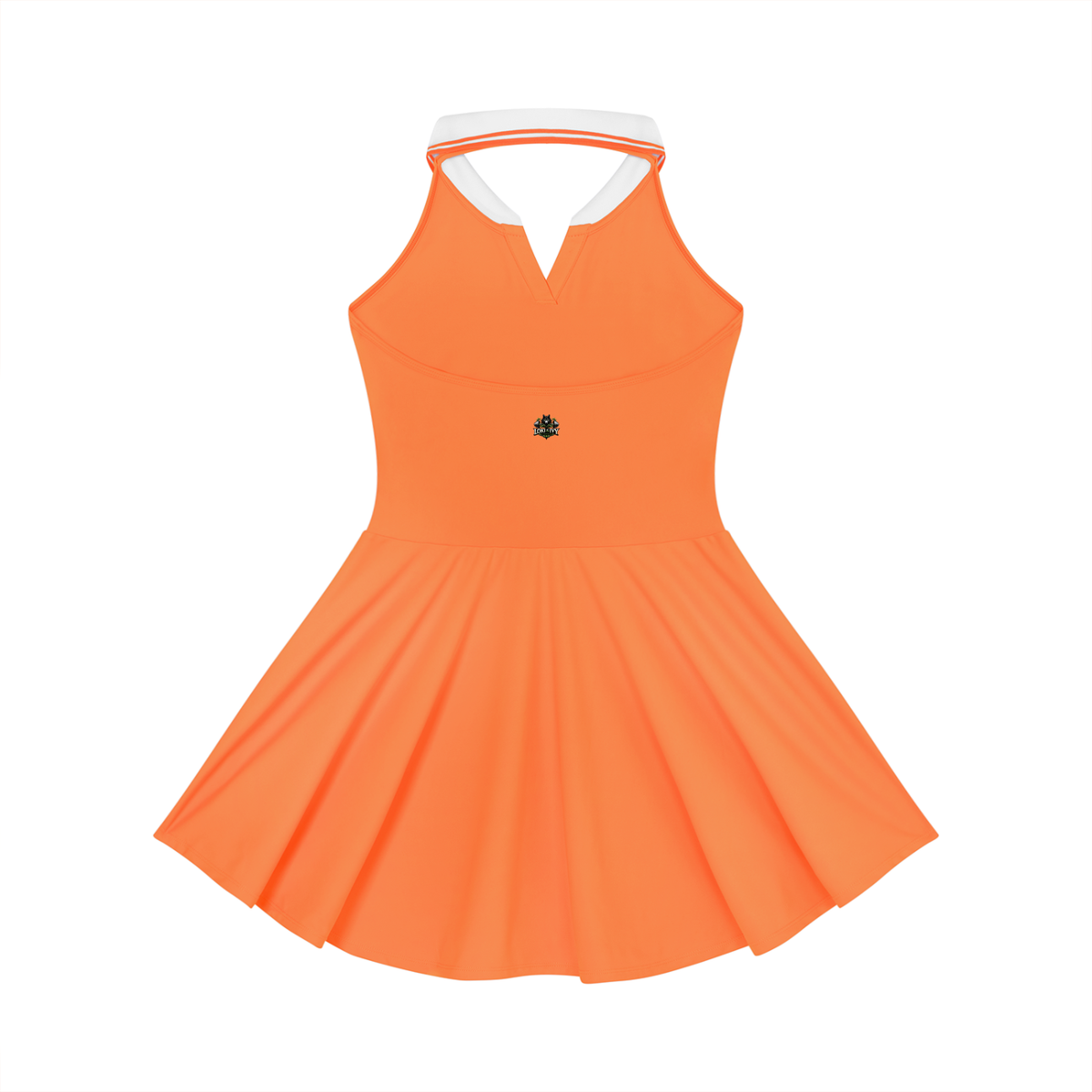 Loki & Ivy Collared Halter Tennis Dress