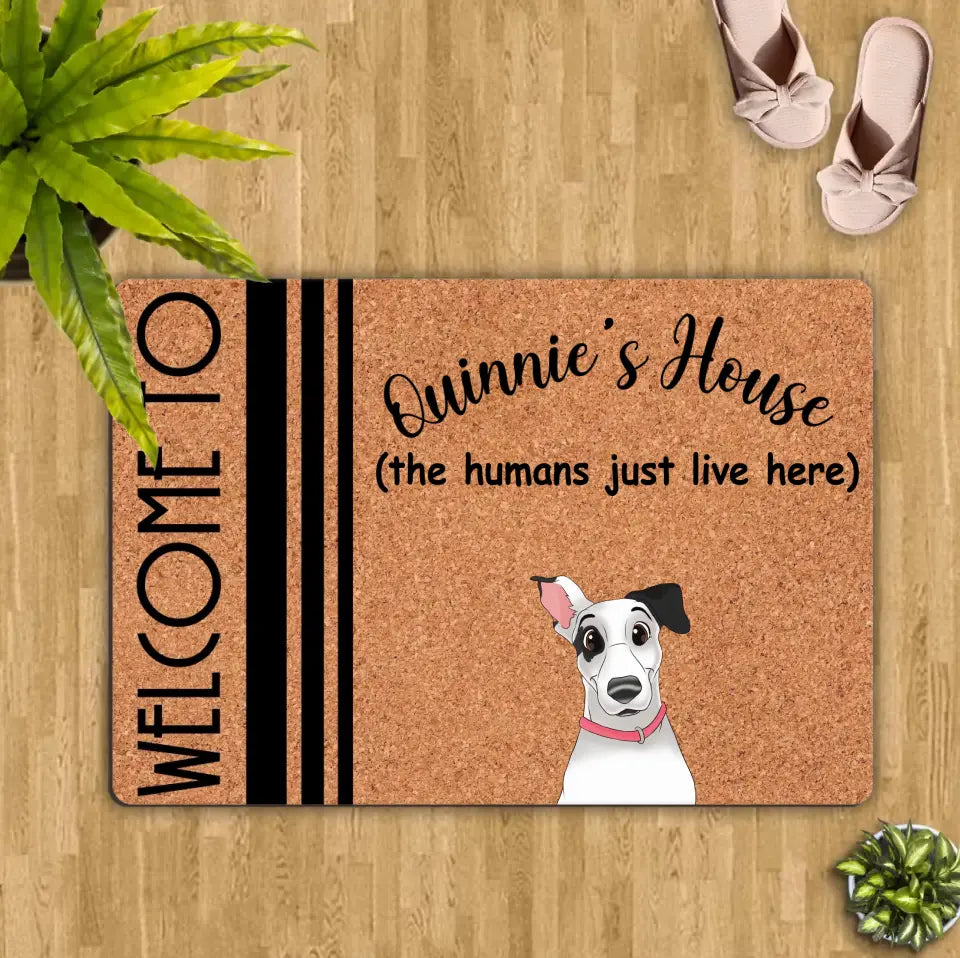 Personalize Pet Doormat - Up to 6 Dogs/Cats - Mother's Day Gift Idea for Dog/Cat Lovers