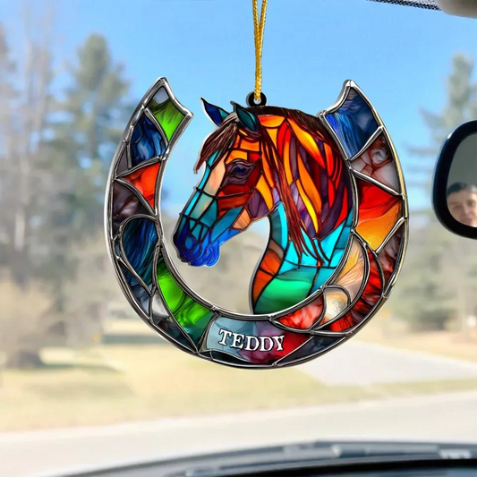 Personalized Horse Acrylic Ornament - Gift Idea For Horse Lover