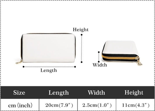 Personalized Pet Mom Long Wallet - Gift Idea For Dog/Cat Lover - Up to 4 Pets