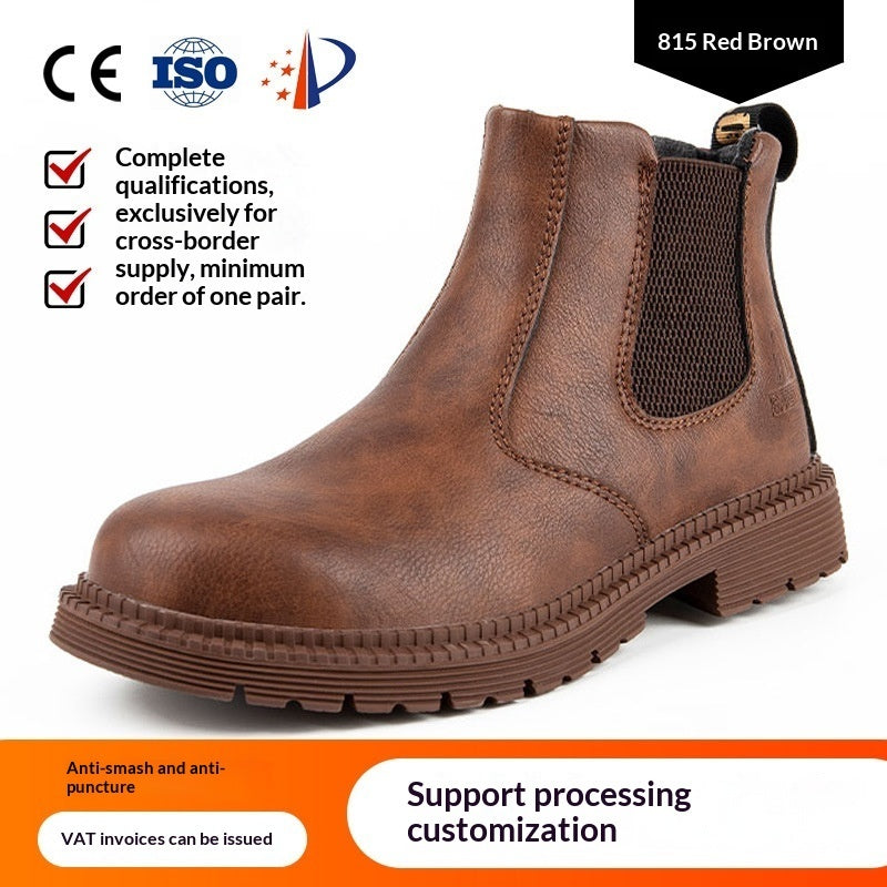 Wear-resistant And Non-slip Work Shoes Men