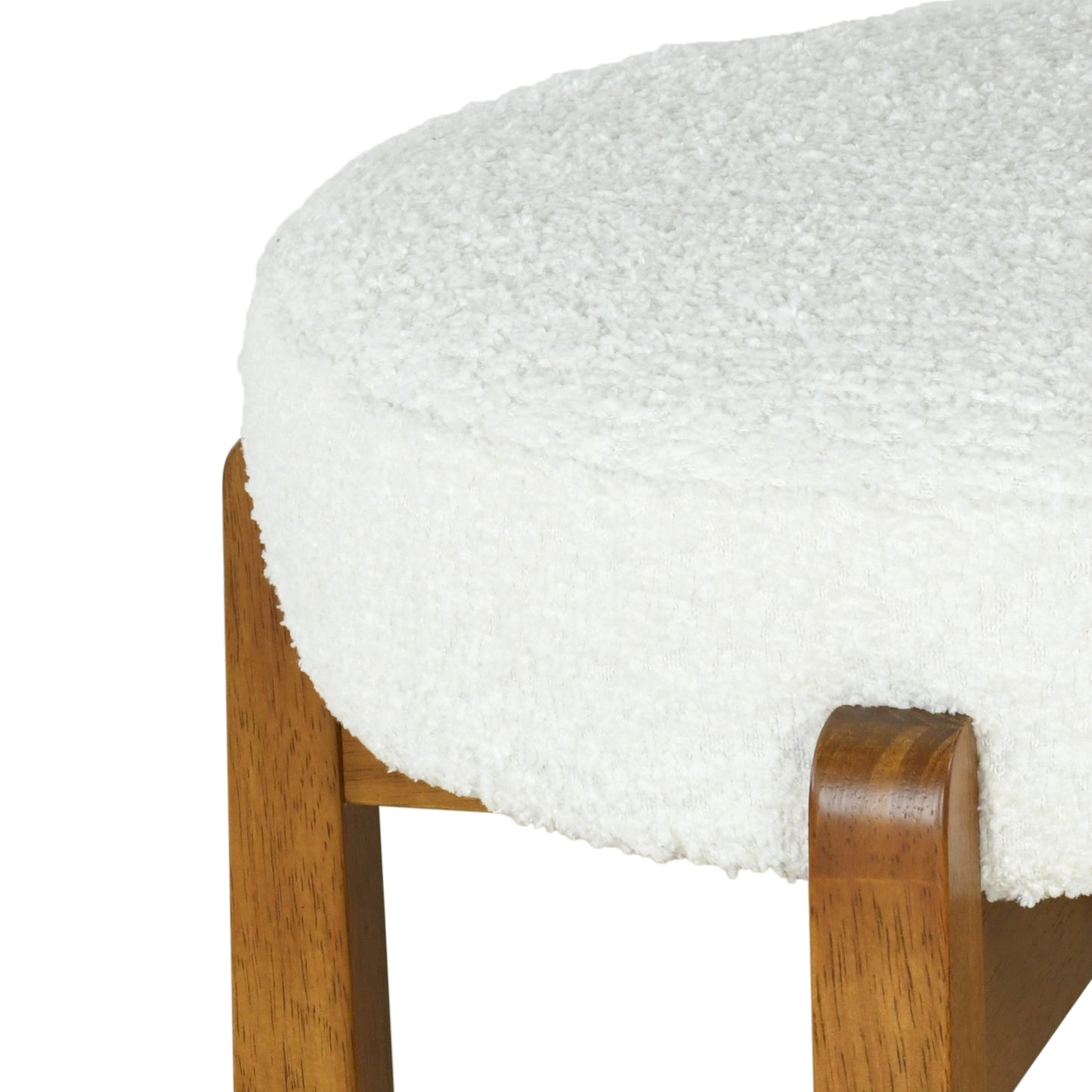 Elise Indoor Wooden Low Back Barstool