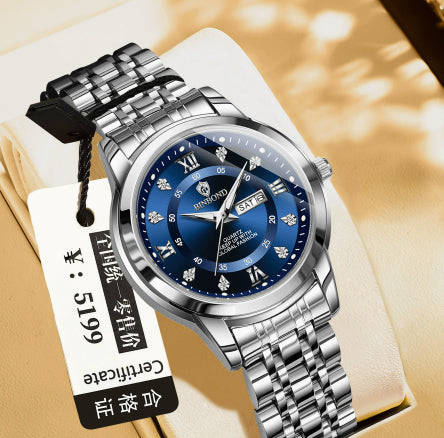 Binbang Business Light-Luxury Quartz Watch For Men