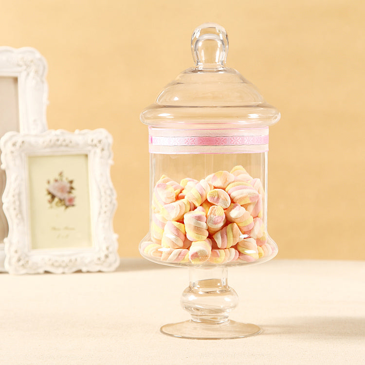 Clear Candy Glass Jar Decoration