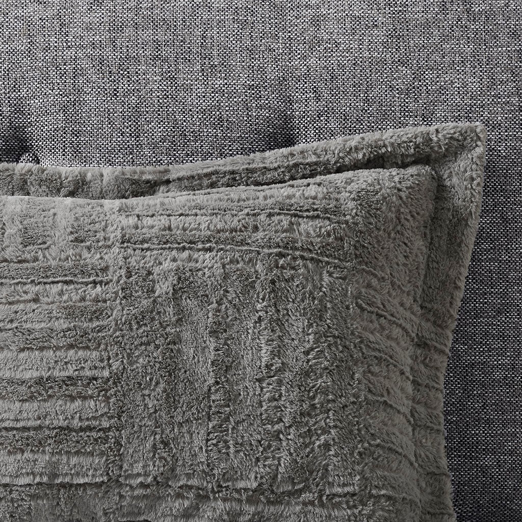 King/Cal King Faux Fur Down Alternative Comforter Mini Set