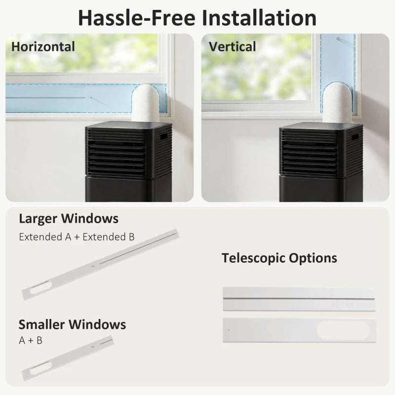 Modern Mobile Air Conditioner with Wheels