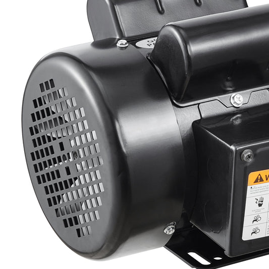 5HP Air Compressor Electric Motor 230V 25A 3450RPM CW/CCW Rotation