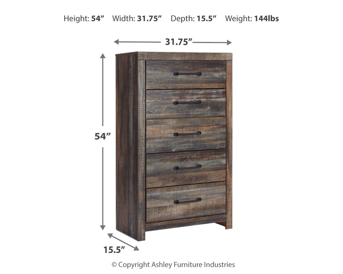 Drystan - Bookcase Bed Set