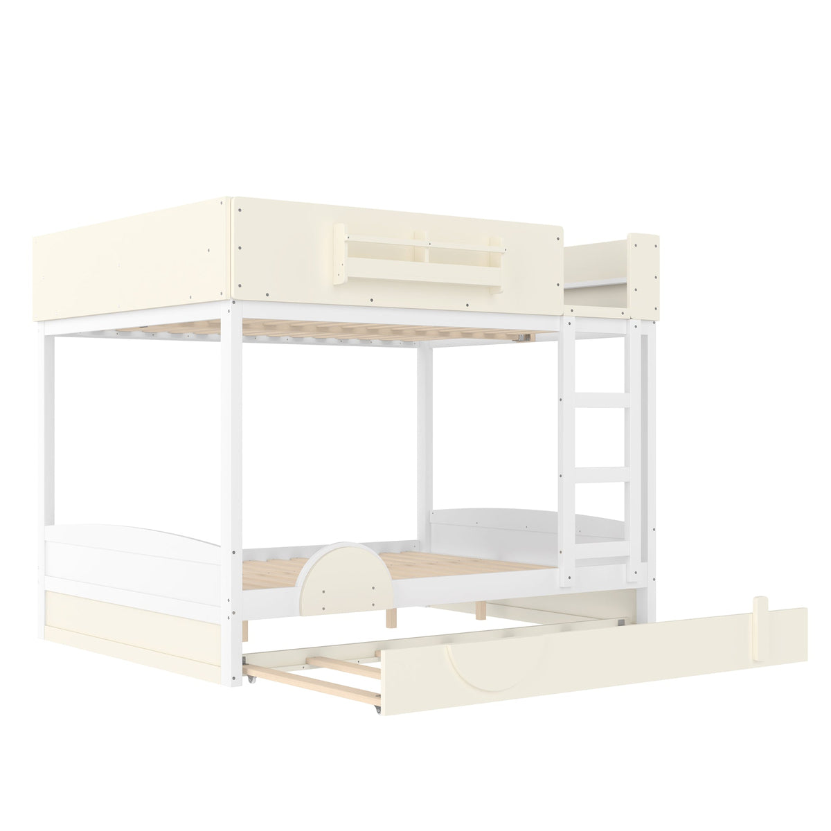 Queen Bunk Bed with Trundle
