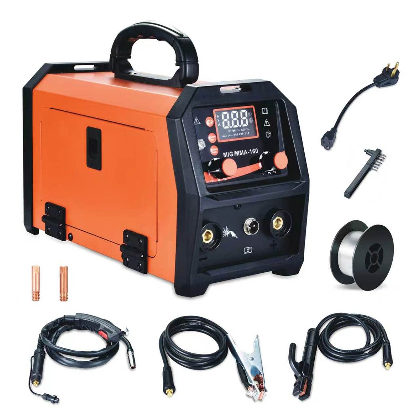 MMA MIG 160A Welder, 4 in 1 Portable Inverter Welding Machine
