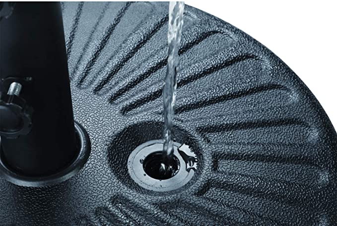 Ainfox Patio Umbrella Bases, Weighted, Heavy Duty, Water Filled