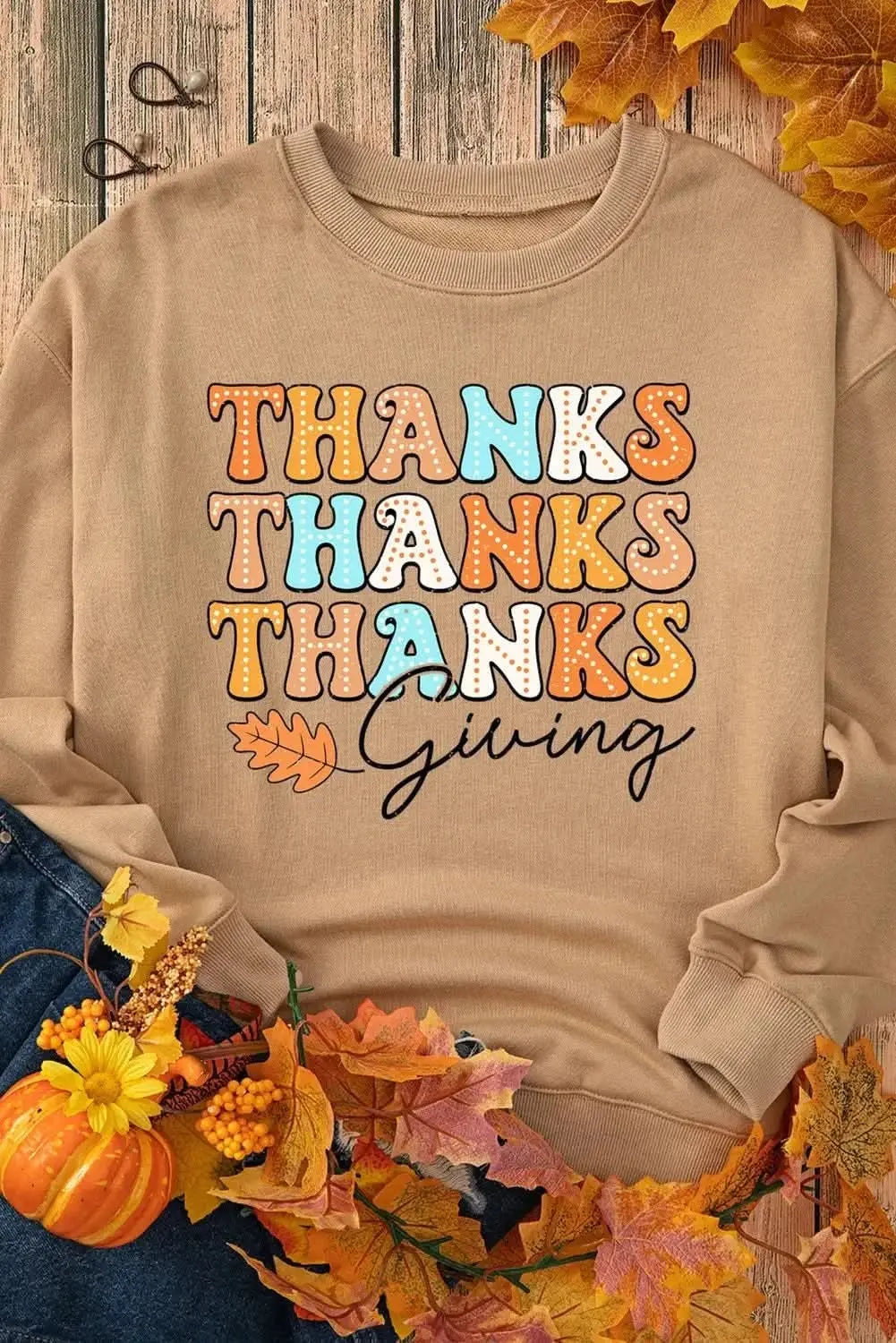 Women's Sweatshirt Trendsi Cotton Blend Dropped Shoulder