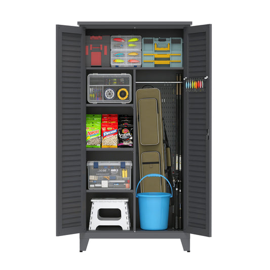 73'' Tall Metal Tool Storage Cabinet