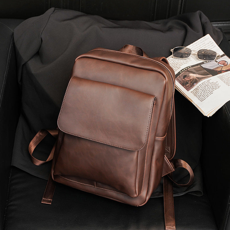 Retro Casual Korean-Style Fashionable Mens Backpack
