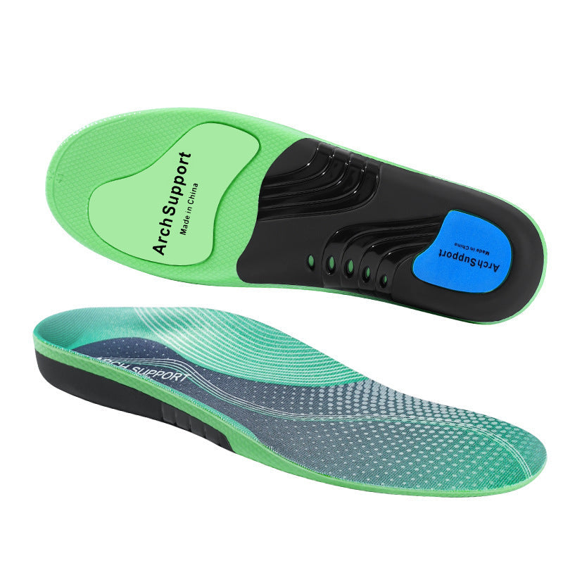 High-arch Support Sports Insole That Wicks Away Sweat And Controls Odor