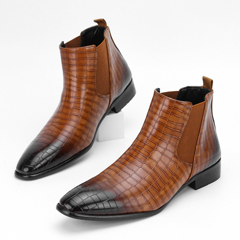British-style Casual Versatile Fashionable Mens Ankle Boots