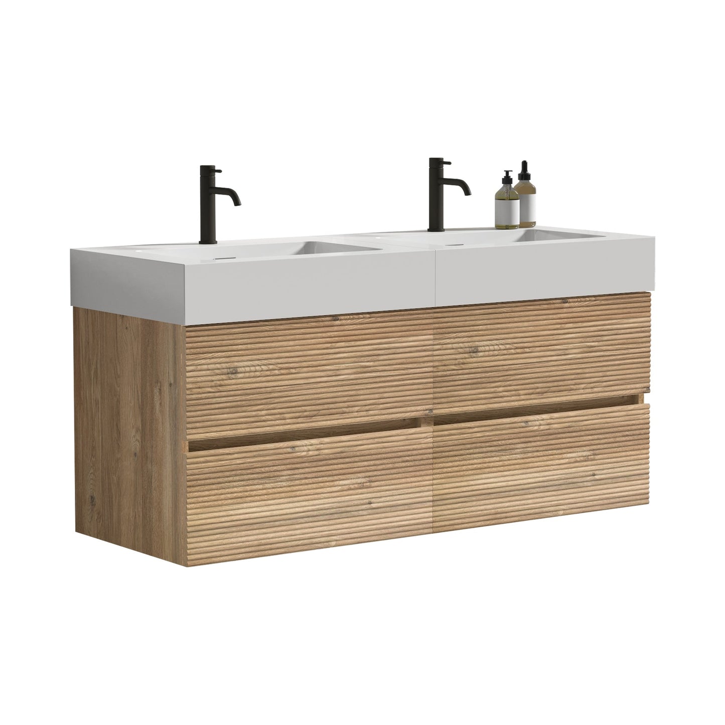 Grace 48" Bathroom Vanity with Double Drawers