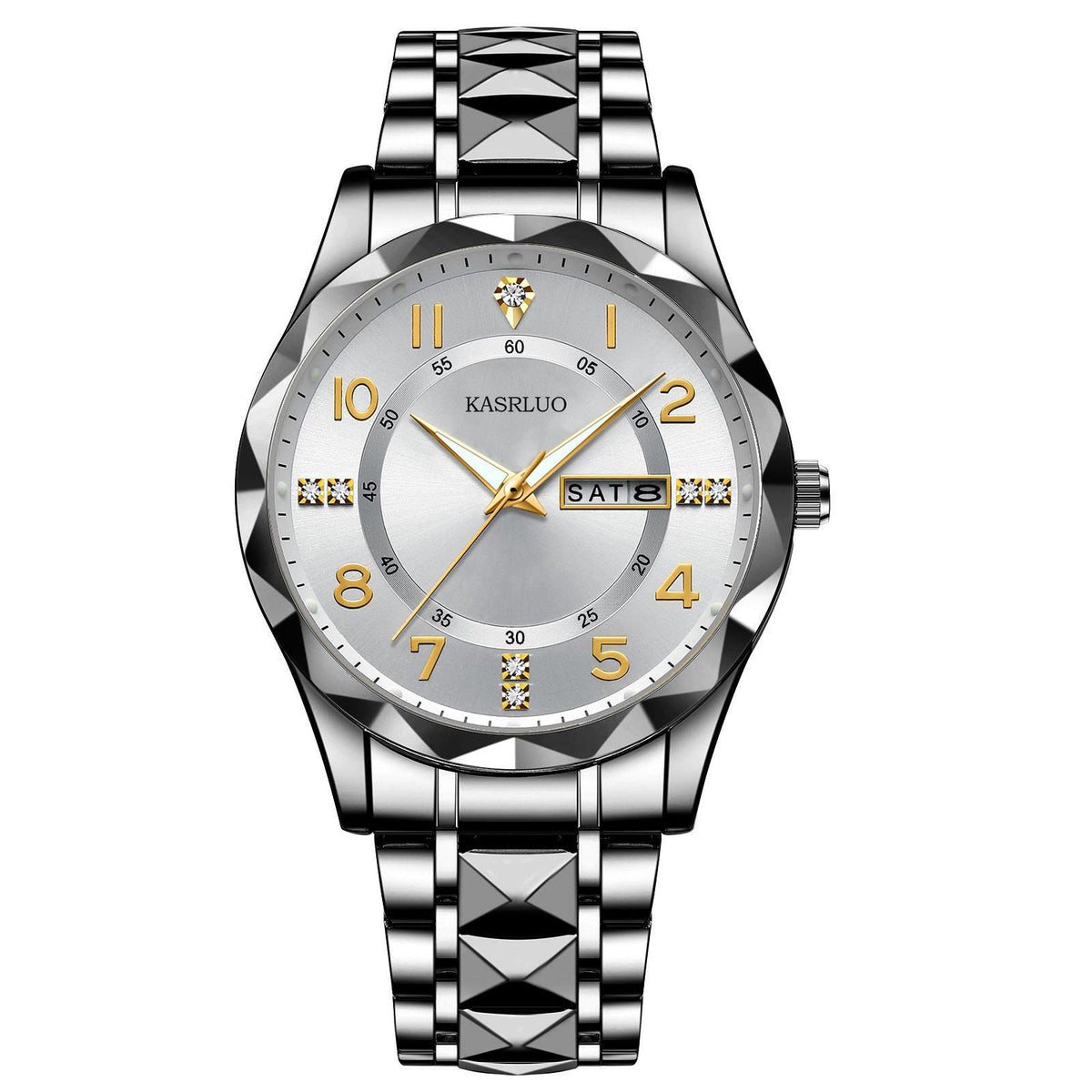 Men's Dual Calendar Fashion Waterproof Luminous Quartz Watch