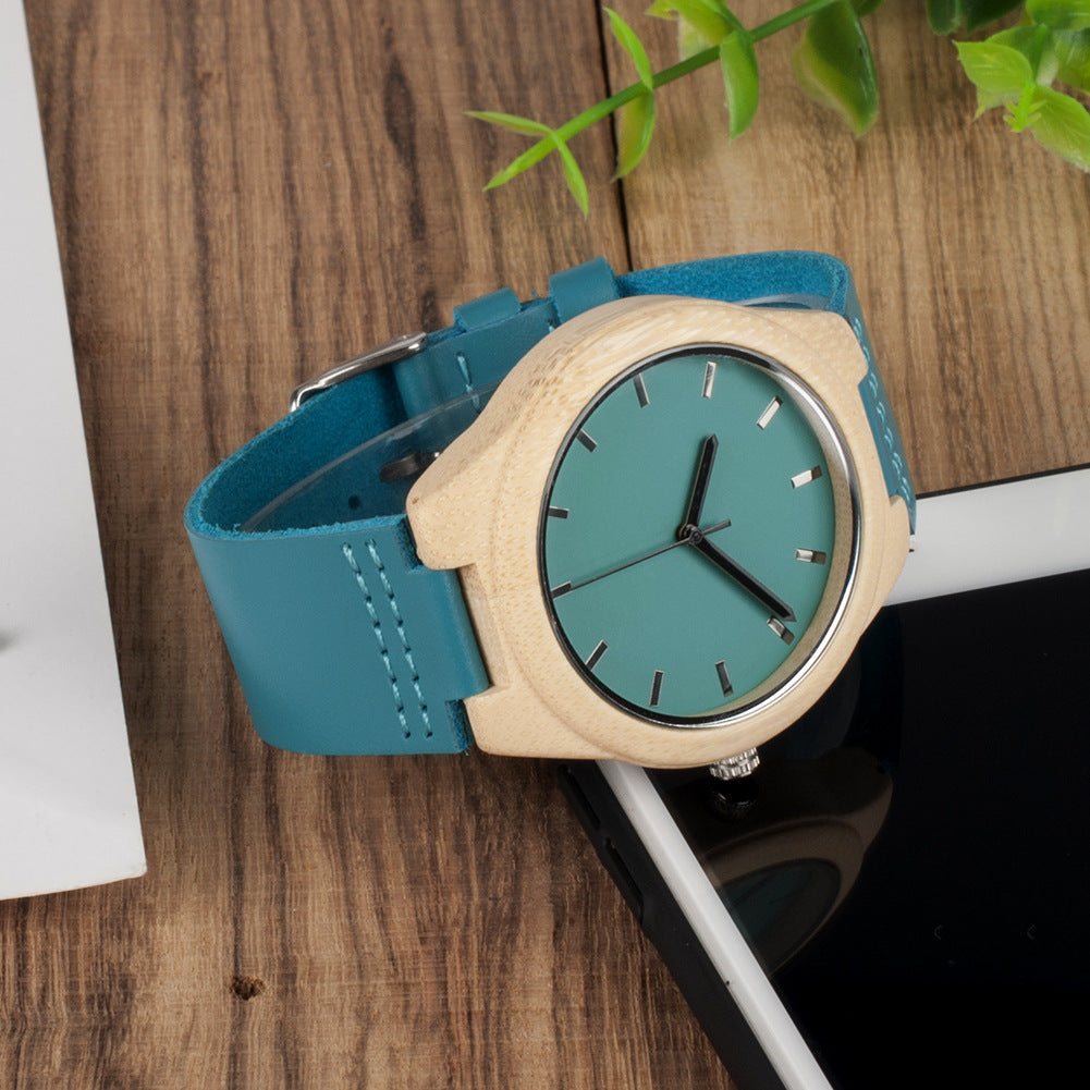 F20 Classic Wooden Analog Quartz Watch