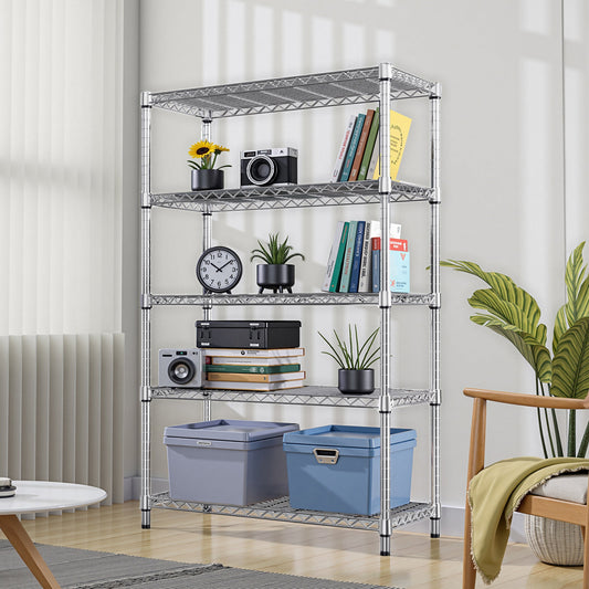 5-Tier Utility Steel Storage Shelving Unit