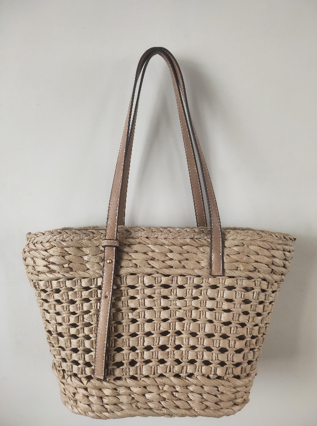Wild woven bag-Beige-Paper-1 piece