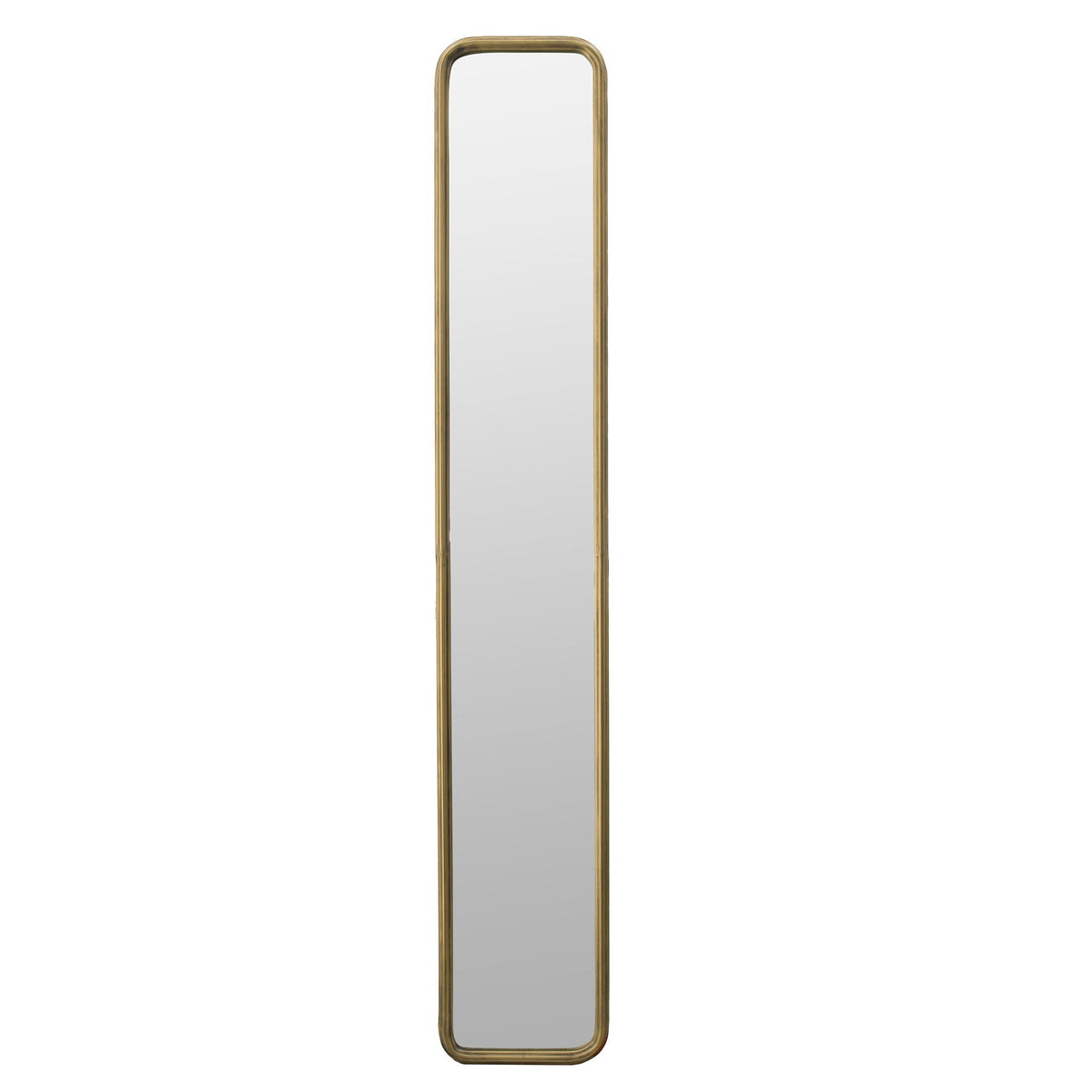 Full Length Mirror With AntiqueMetal Frame, Long Mirror For Hallway Living Room Bedroom Bathroom - Gold