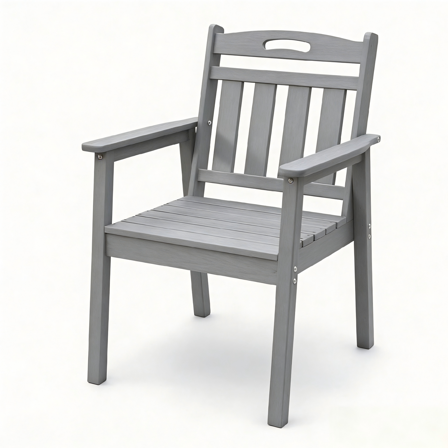 HDPE Outdoor Patio Dining Set with Table and 4 Chairs