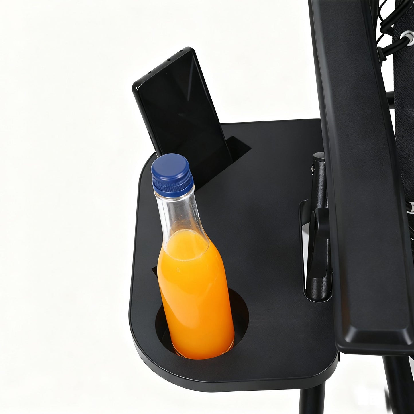 Zero Gravity Folding Lounge Chair with Headrest & Removable Tray
