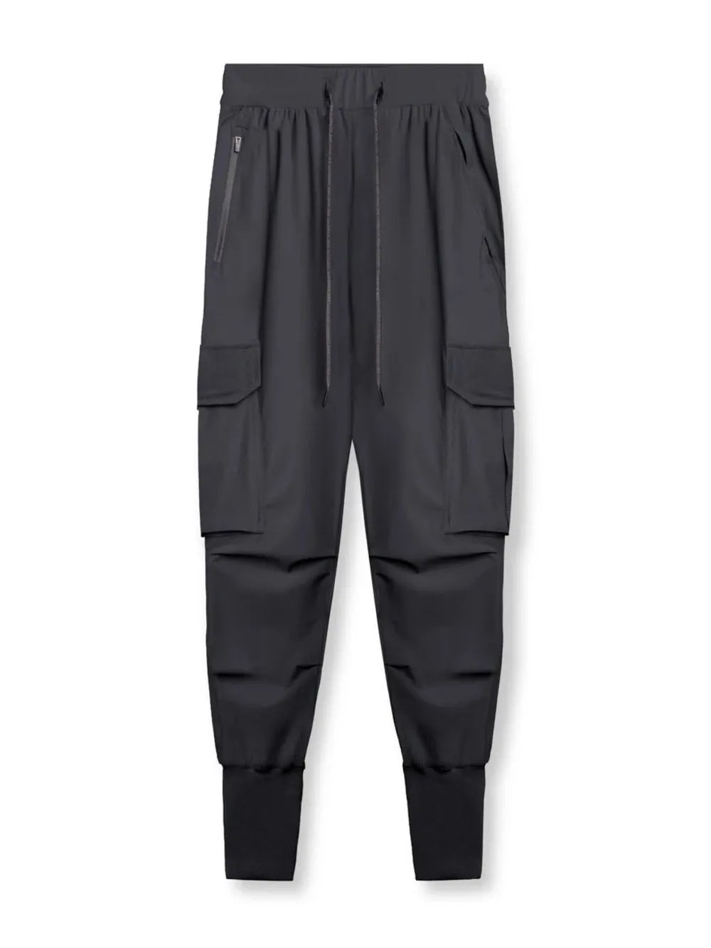 Men's Plus Size Drawstring Joggers with Pockets