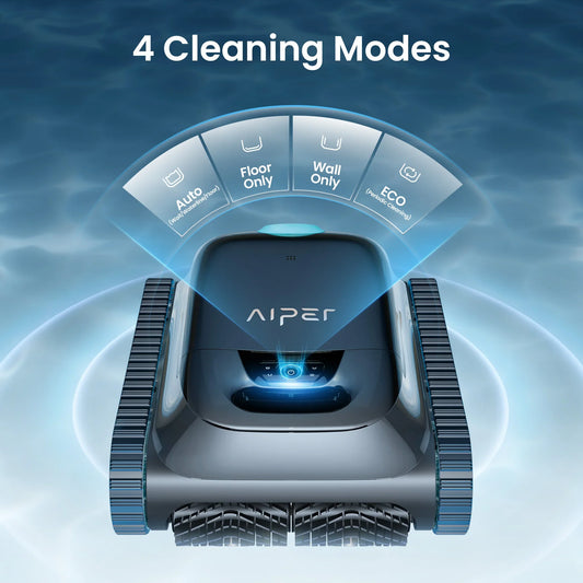 Aiper Scuba S1 Robotic Pool Cleaner, Weekly Custom Cleaning Plan, 270
