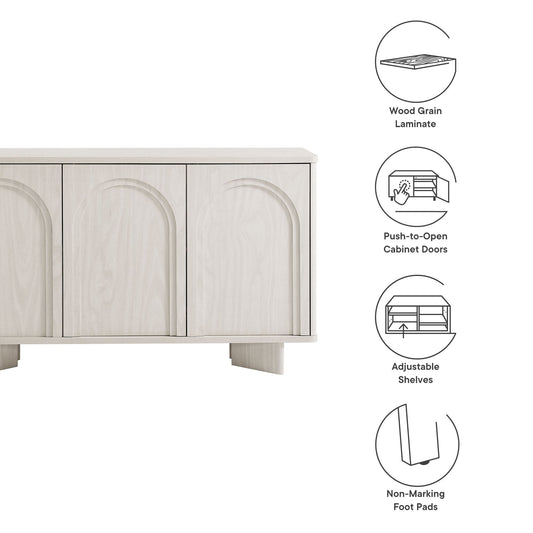 Flux Arched 3-Door Sideboard by Modway