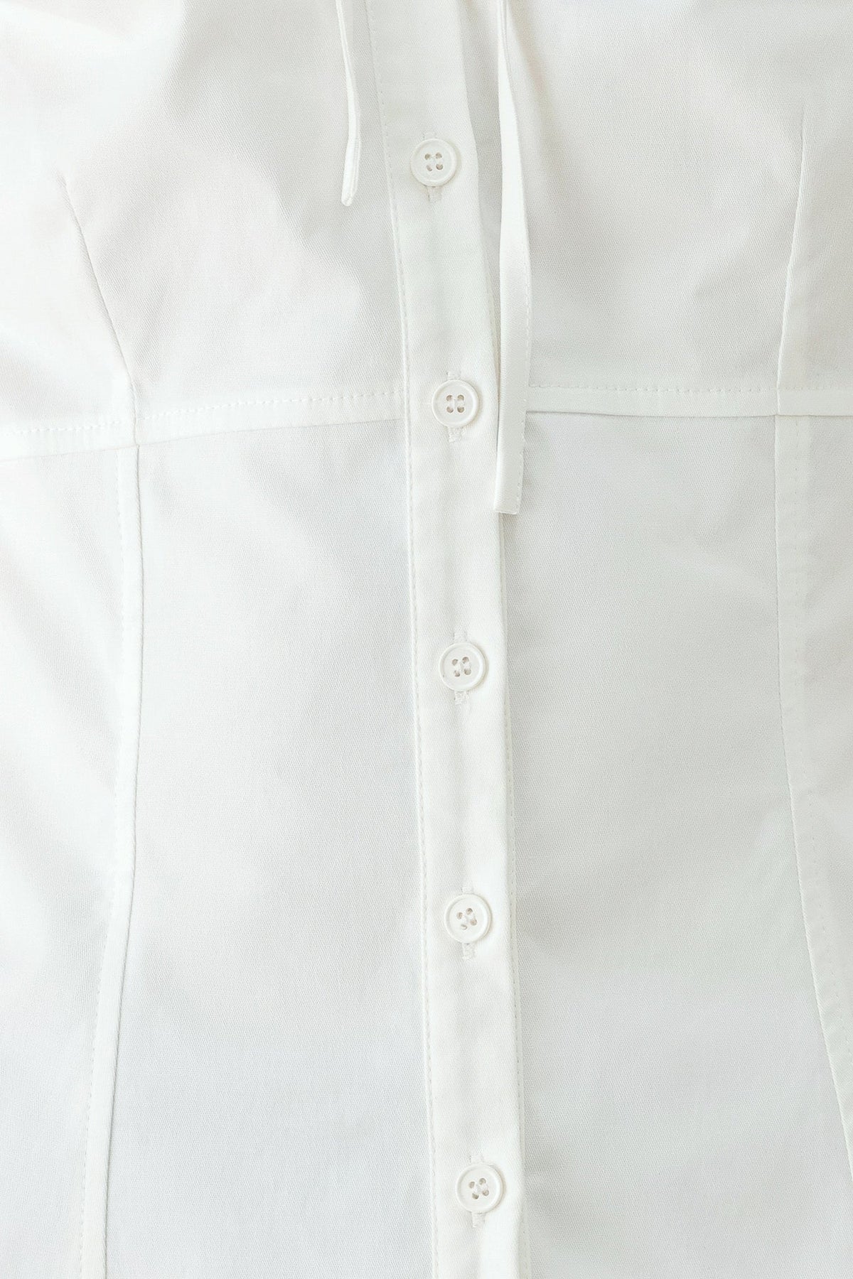 WHITE ROSE DAYDREAM WOVEN TOP