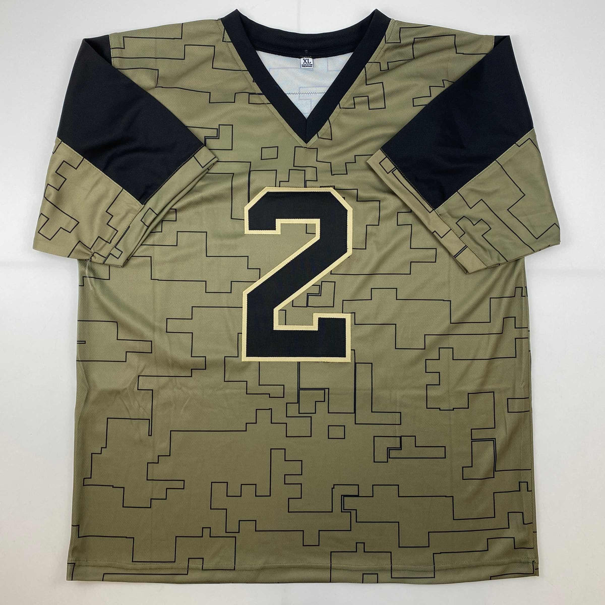 Autographed/Signed Patrick Surtain II Denver Salute To Service Football Jersey JSA COA