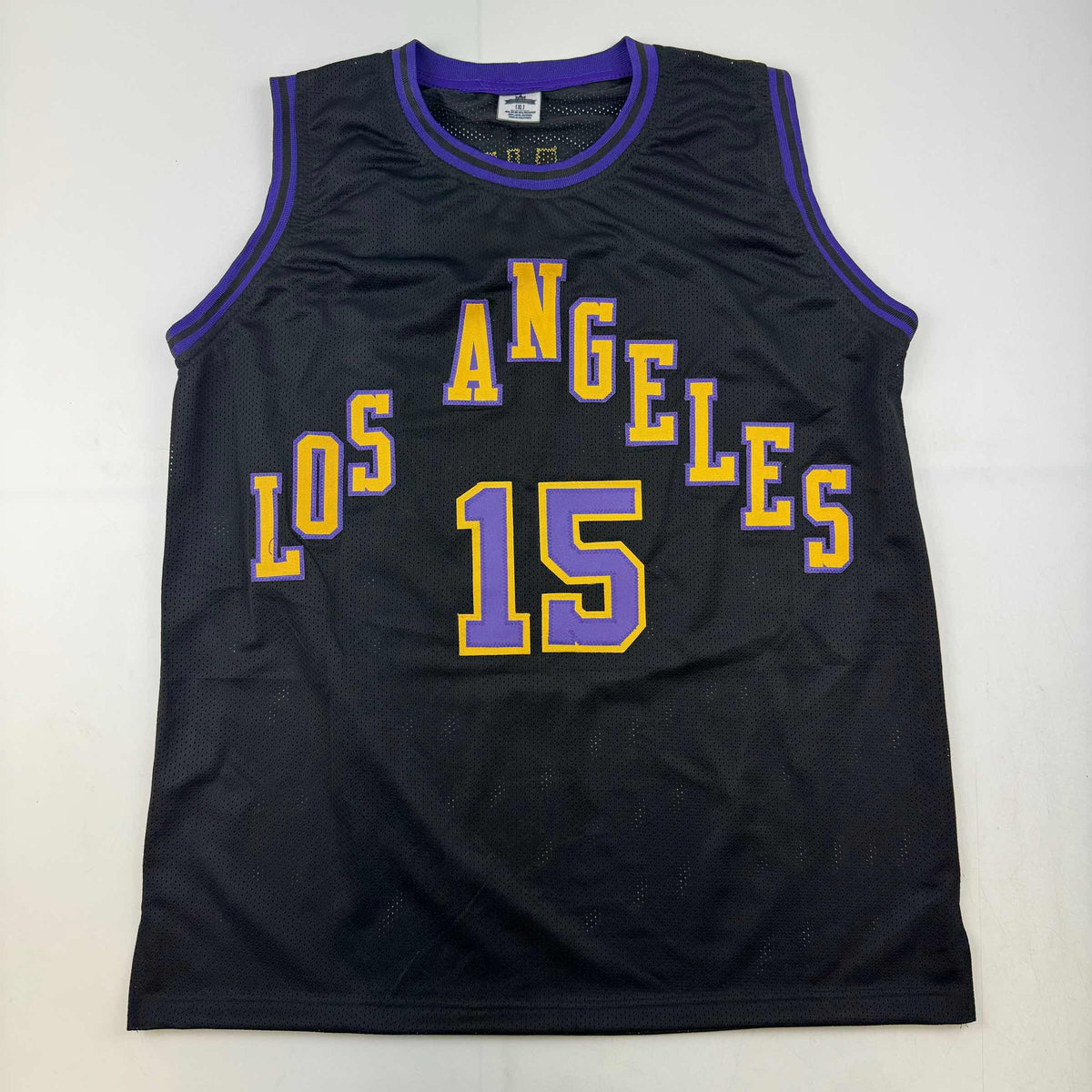 Autographed/Signed Austin Reaves Los Angeles LA Black City Edition Basketball Jersey Beckett BAS COA