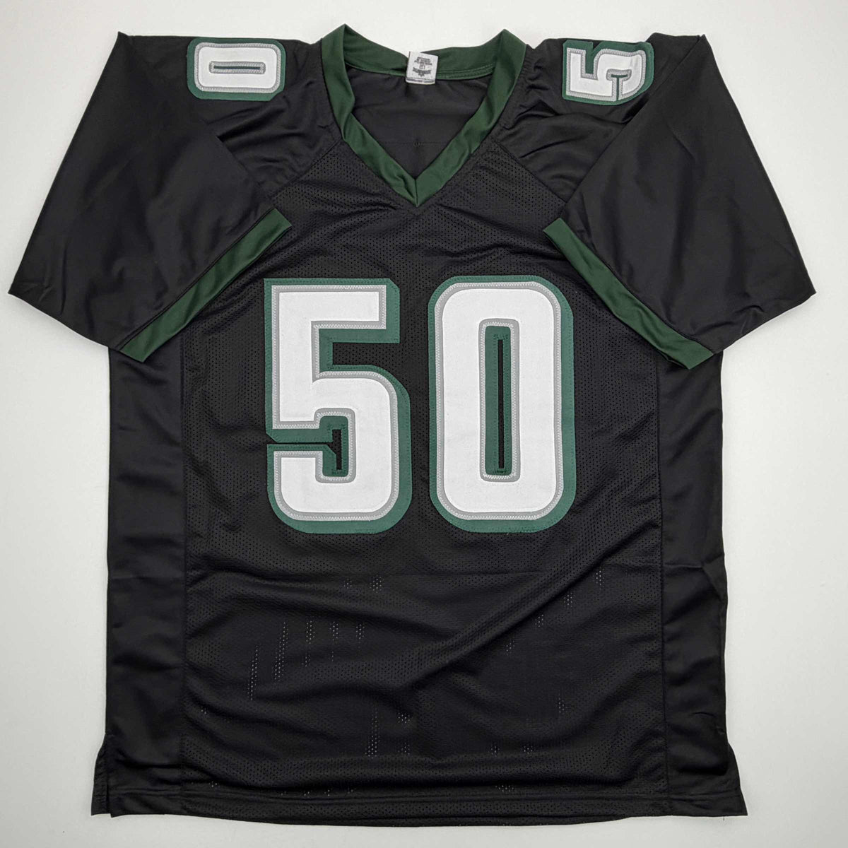 Autographed/Signed Jaelan Phillips Philadelphia Black Football Jersey PSA/DNA COA