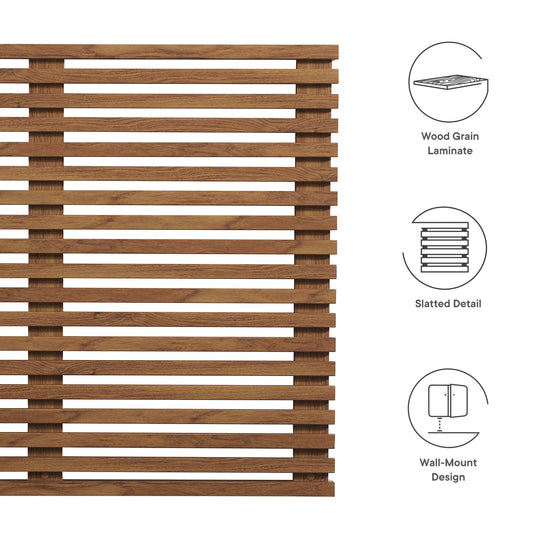 Render Wall Mount Twin Headboard by Modway