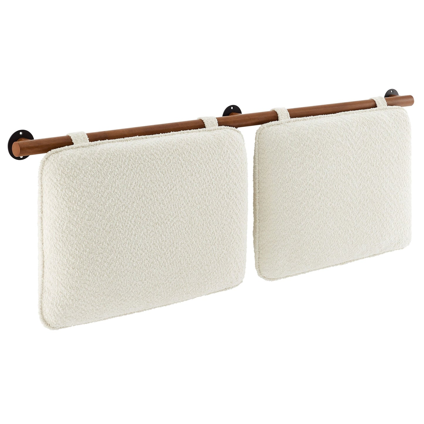 Anela Wall-Mounted Chenille Upholstered King Size Headboard