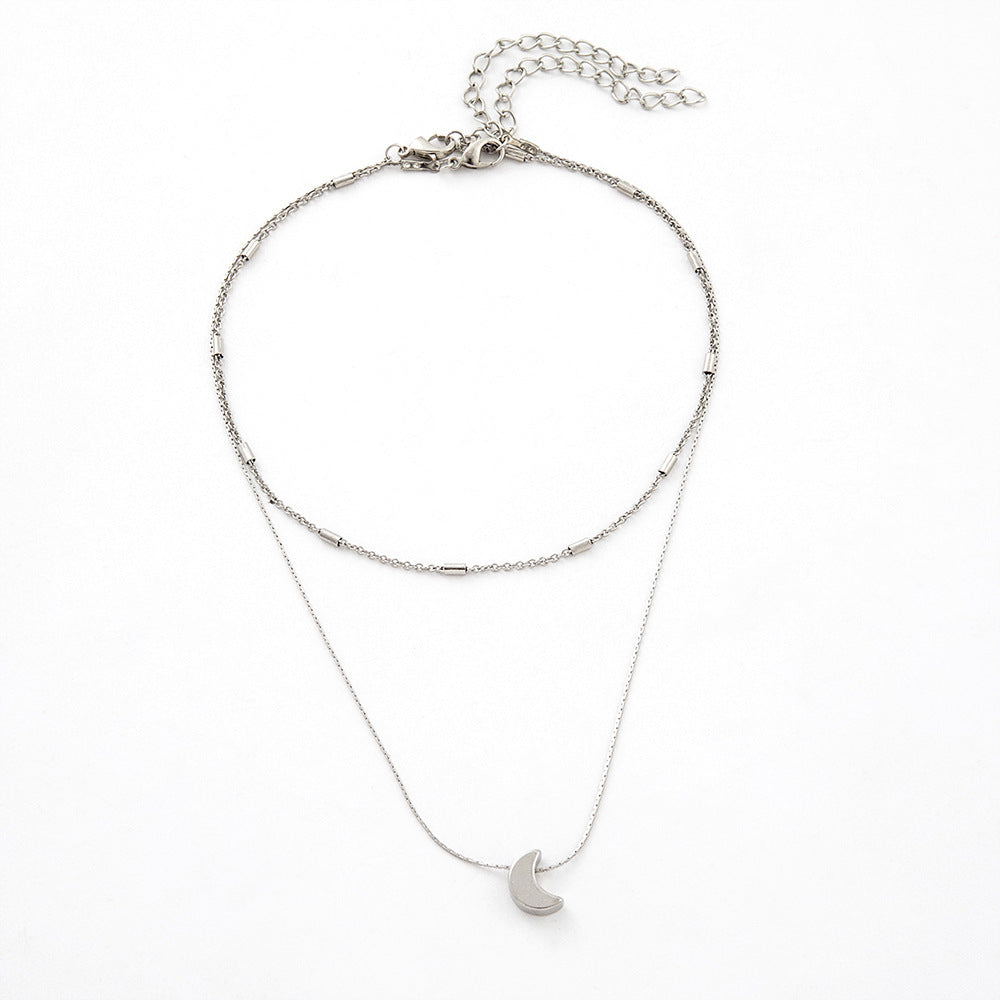 Moon Necklace Pendant Necklace Jewelry