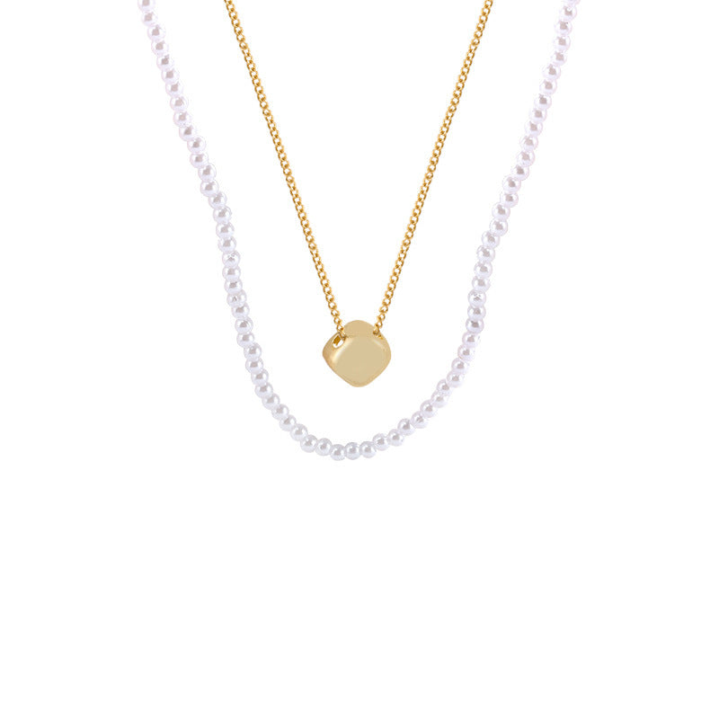 Pearl Necklaces White Pearl Beaded Necklace for Women
