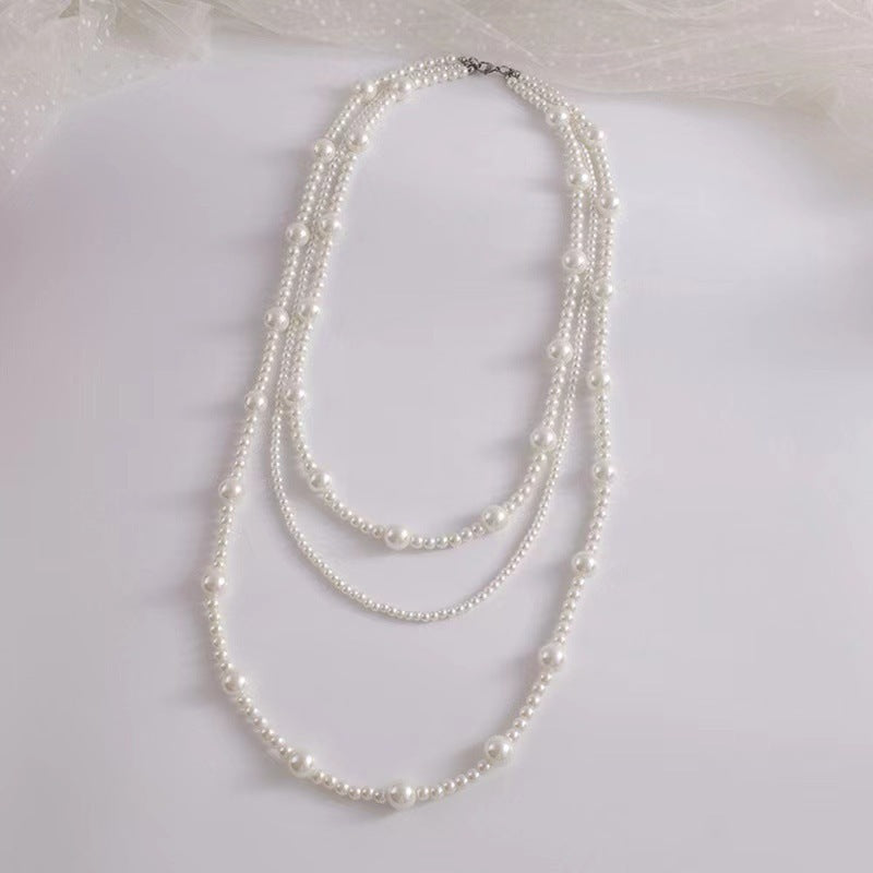 Multi Layer Statement Necklace Women