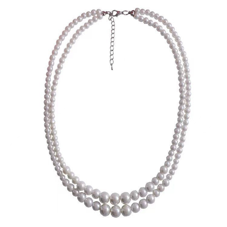 Vintage Pearl Multi-layer Necklace