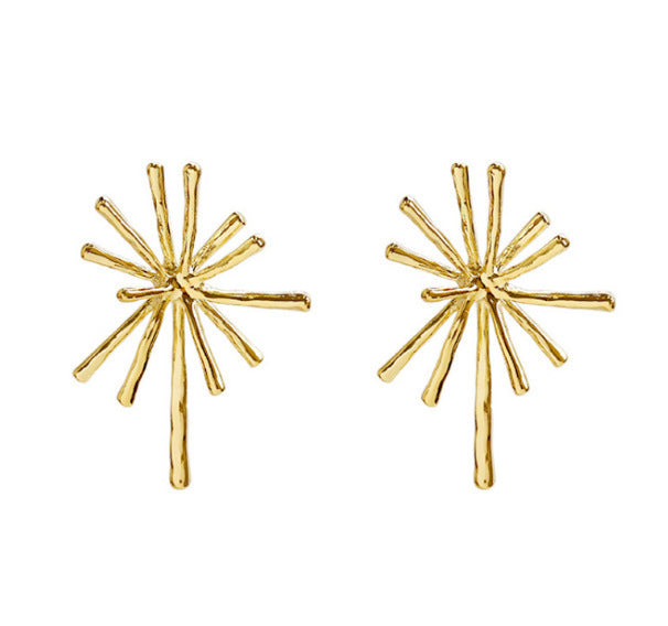 Irregular Fireworks Stud Earrings