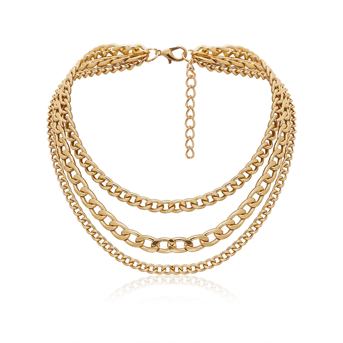 Cuban Chain Vintage Punk Necklace