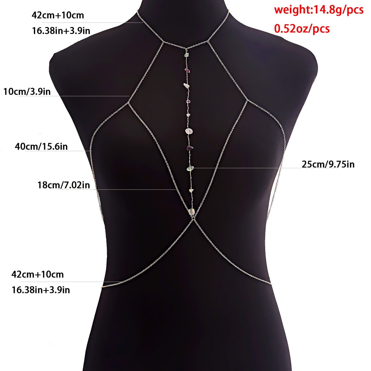 Bikini Chain Punk-style Nightclub Sexy Halter Body Waist Chain