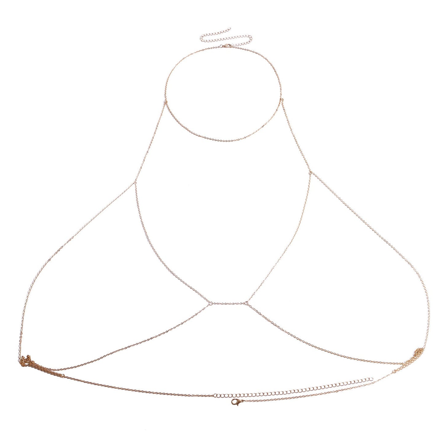 Body Chain Custom Bikini Chest Cross Body Necklace