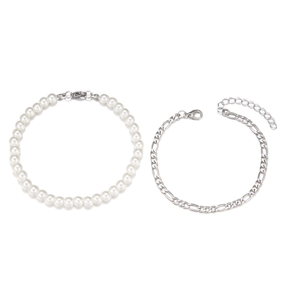 Two Layers Pearl Bracelet