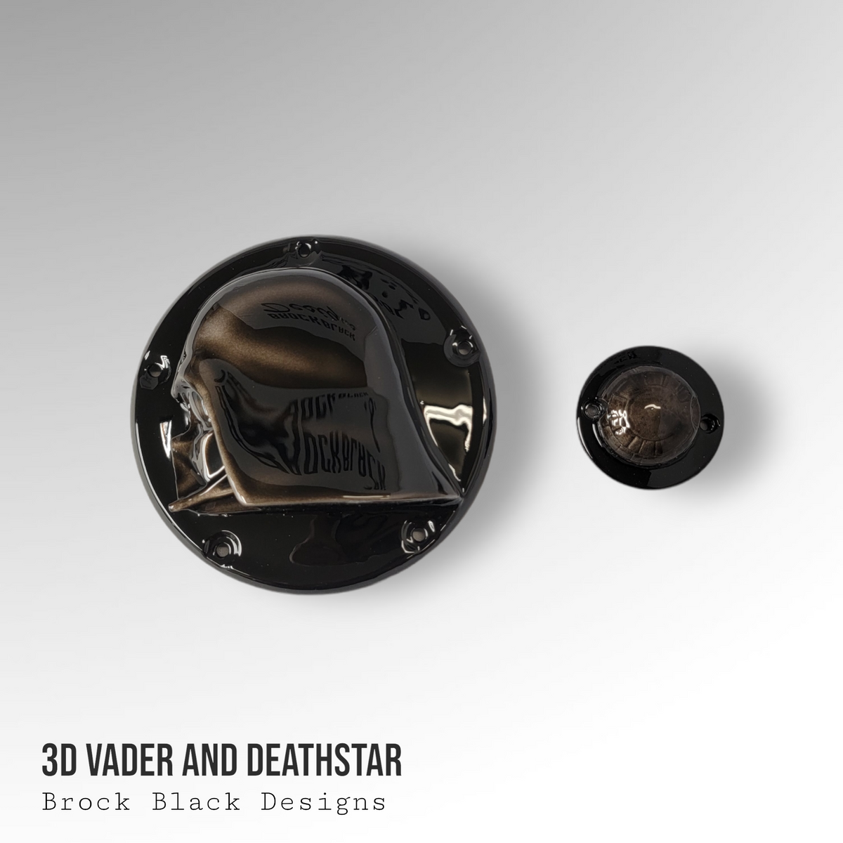 Darth Vader derby cover and deathstar points cover
