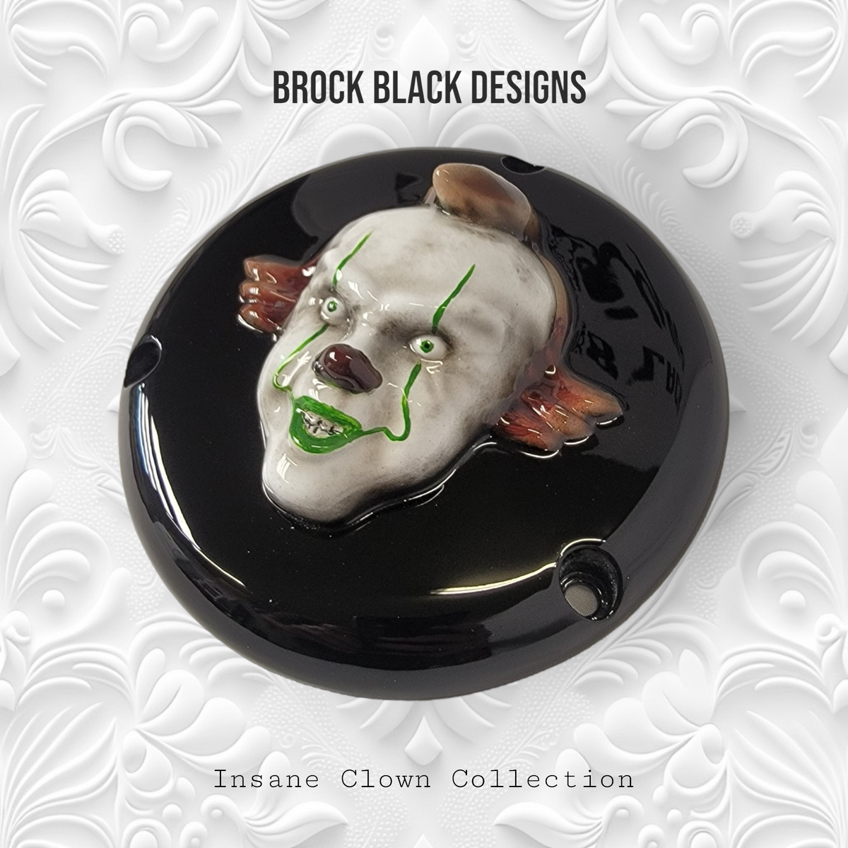 Clown derby cover, points cover and horn cover